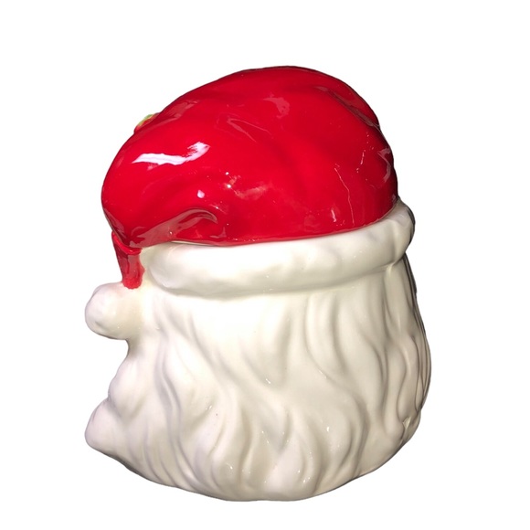 Santa Claus canister cookie jar - Picture 5 of 7